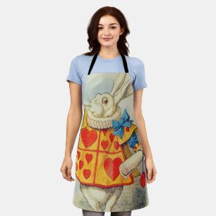 John Tenniel The White Rabbit Apron