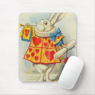 John Tenniel The White Rabbit Mouse Pad
