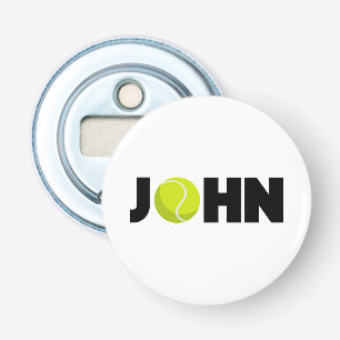 John Tennis Bottle Opener