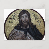 John the Baptist Byzantine Mosaic Orthodox Icon