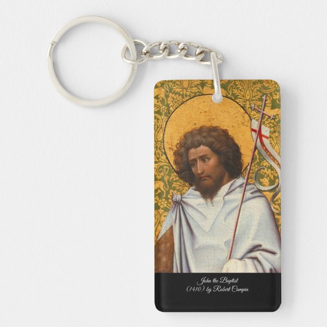 John the Baptist Key Ring (Front)