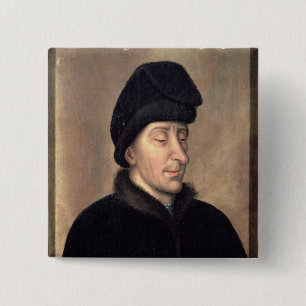 John the Fearless, Duke of Burgundy 15 Cm Square Badge