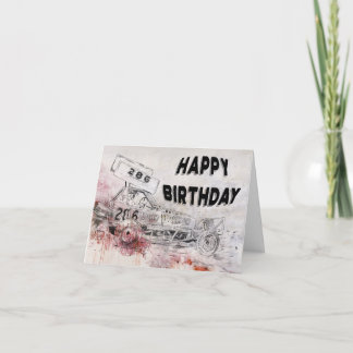 John Toulson Birthday Card