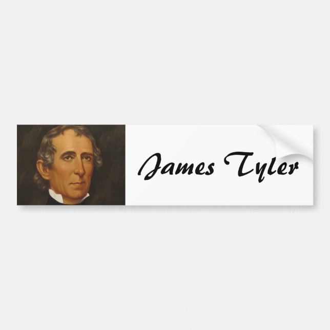 John Tyler 10 Bumper Sticker (Front)