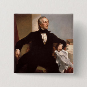 John Tyler 15 Cm Square Badge