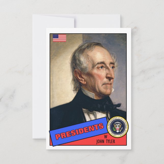 John Tyler Baseball Card (Front)