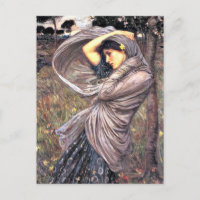 John Waterhouse - Boreas, 1903, artwork