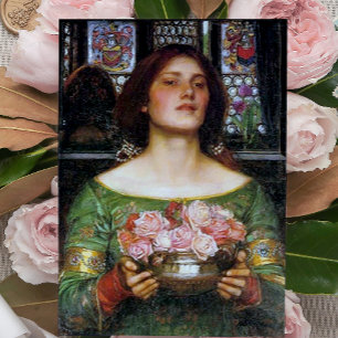 John Waterhouse - Gather Ye Rosebuds Card