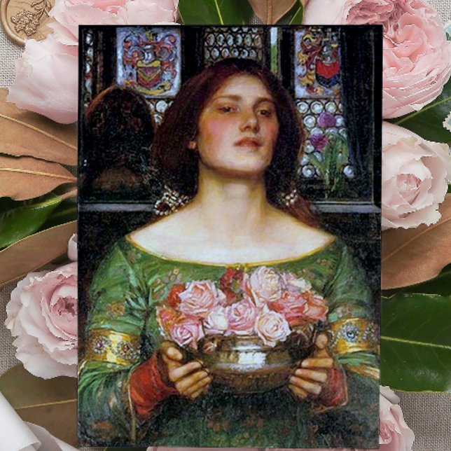 John Waterhouse - Gather Ye Rosebuds Card (Creator Uploaded)
