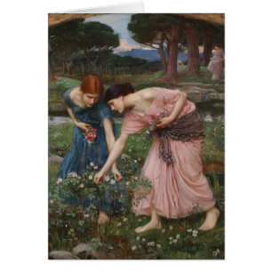John Waterhouse- Gather Ye Rosebuds While Ye May