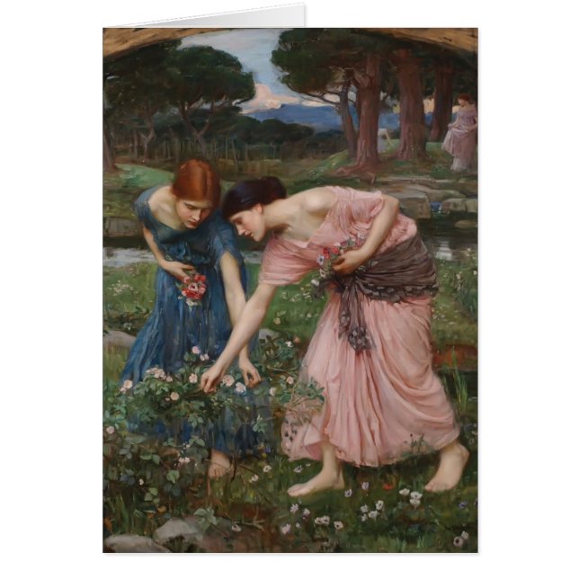 John Waterhouse- Gather Ye Rosebuds While Ye May (Front)