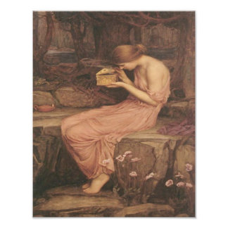 John Waterhouse "Psyche Opening the Golden Box" Photo Print