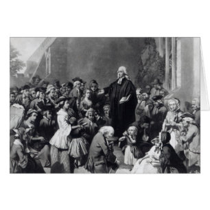 John Wesley preaching