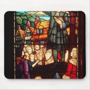John Wesley Preaching the Gospels in England Mouse Pad