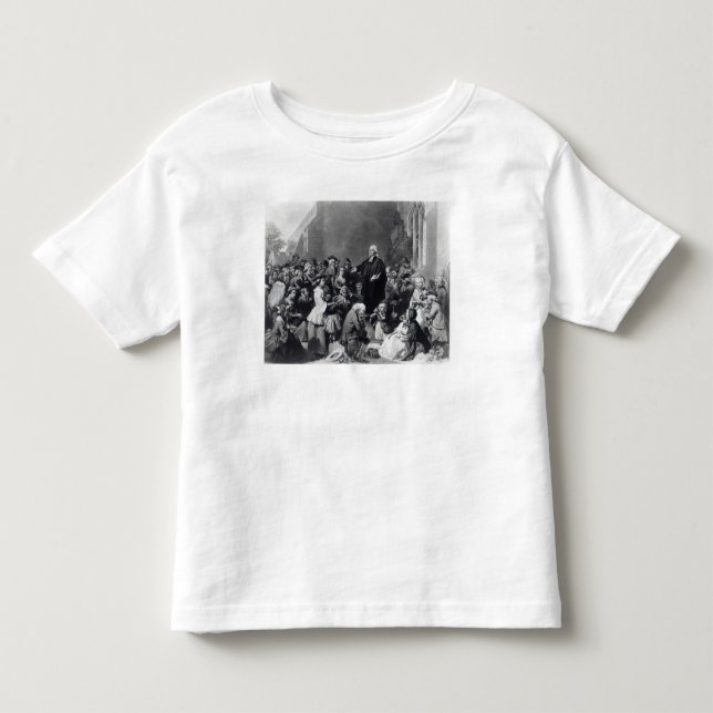John Wesley preaching Toddler T-Shirt (Front)