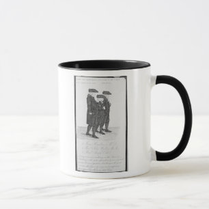 John Wesley walking in Edinburgh between James Mug