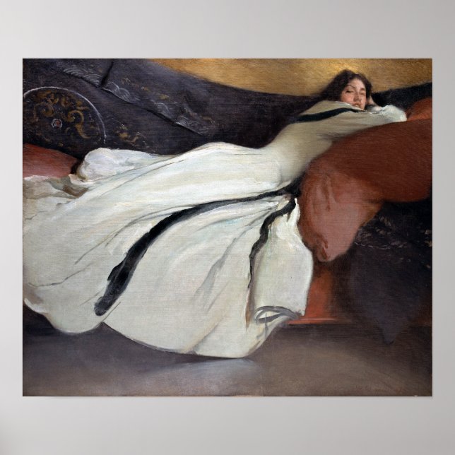 John White Alexander Repose Poster (Front)