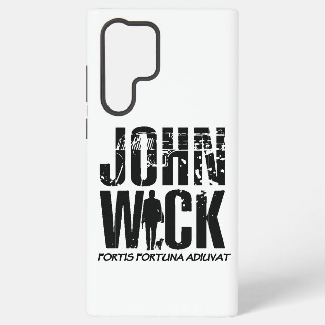“John Wick – Fortis Fortuna Adiuvat” Phone Case 🔫 (Back)