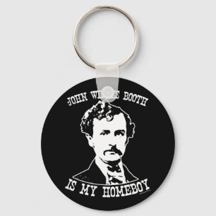 john wilkes booth is my homeboy key ring