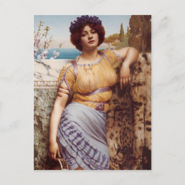 John William Godward - Ionian dancing girl Postcard (Front)