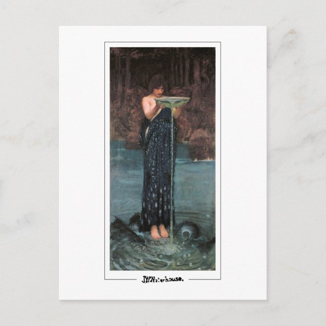 John William Waterhouse #102 - Fine Art Postcard (Front)