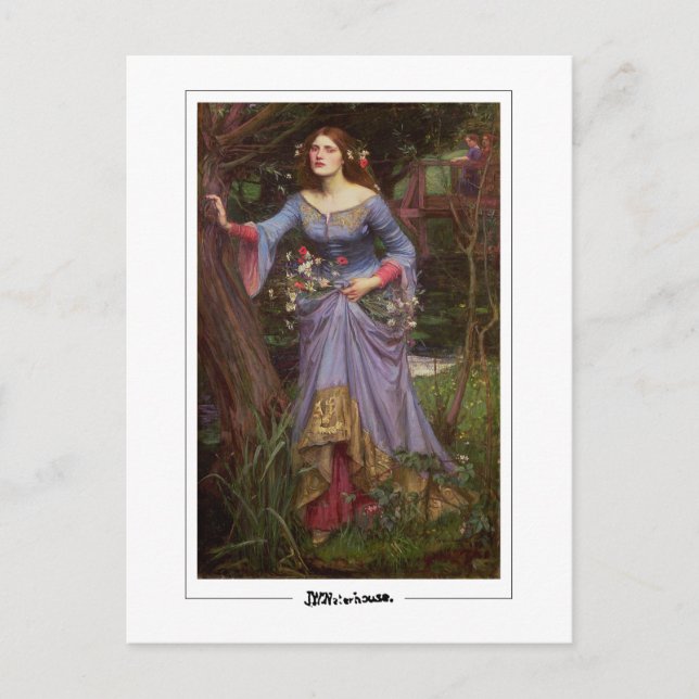 John William Waterhouse #10 - Fine Art Postcard (Front)