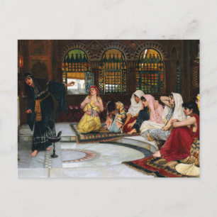 John William Waterhouse Consulting the Oracle Postcard