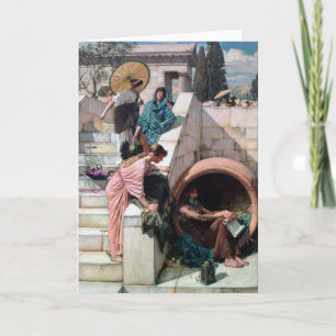John William Waterhouse Diogenes Card