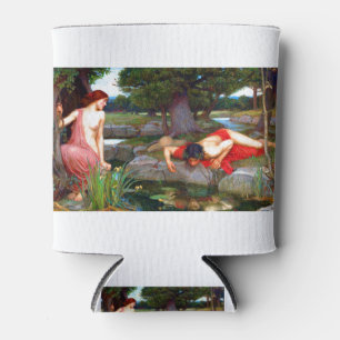 John William Waterhouse Echo and Narcissus Can Cooler