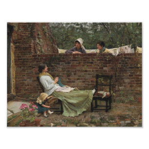 John William Waterhouse - Good Neighbours Photo Print