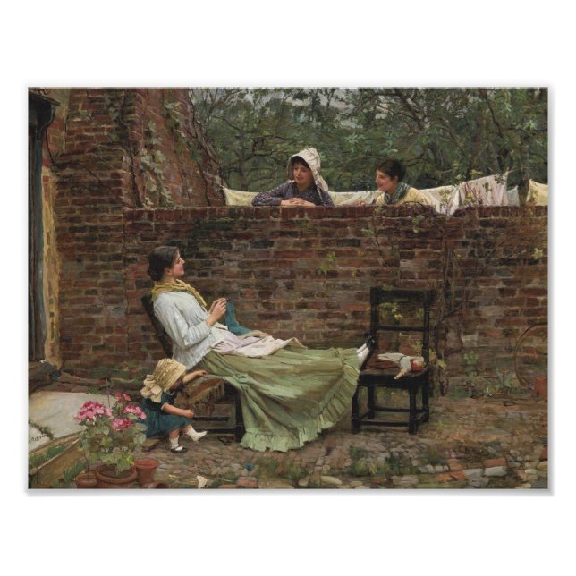 John William Waterhouse - Good Neighbours Photo Print (Front)