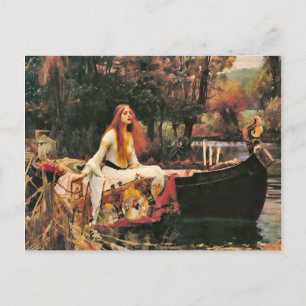 John William Waterhouse Lady of Shalott Postcard