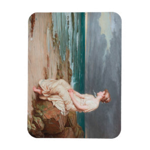 John William Waterhouse Miranda Art Photo Magnet