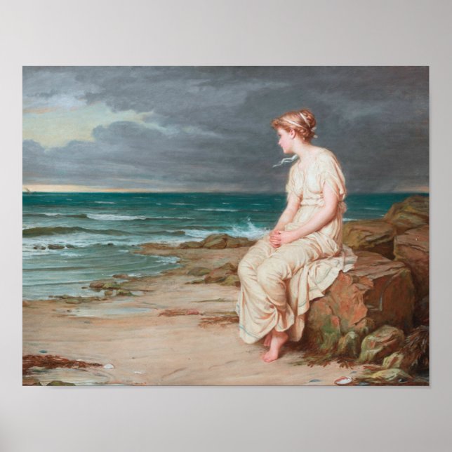 John William Waterhouse - Miranda Poster (Front)