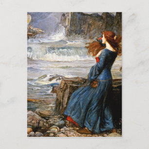 John William Waterhouse - Miranda - The Tempest Postcard