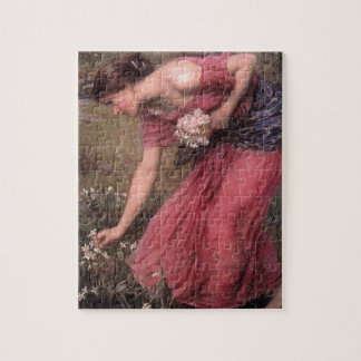 John William Waterhouse - Narcissus - Fine Art Jigsaw Puzzle