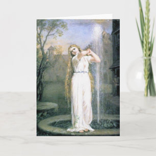 John William Waterhouse Ondine Card
