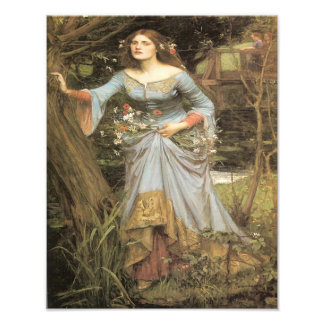 John William Waterhouse "Ophelia" Print