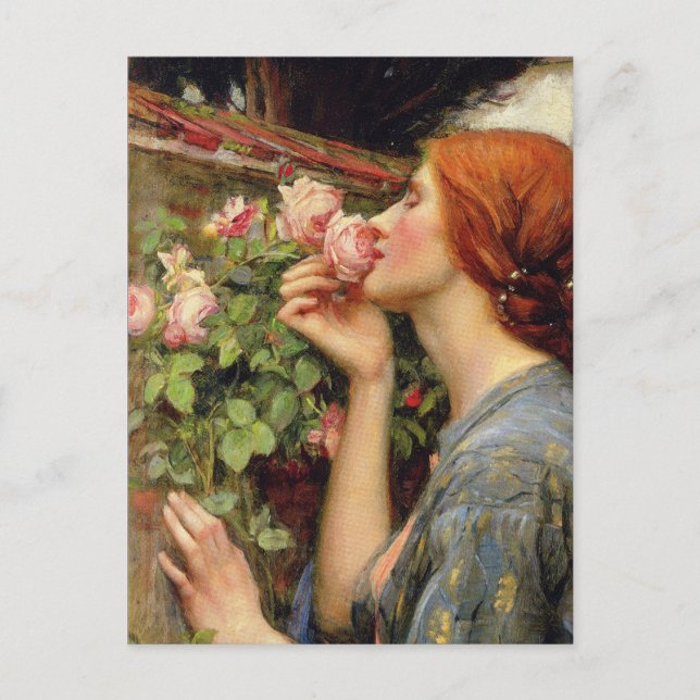 John William Waterhouse Postcard (Front)