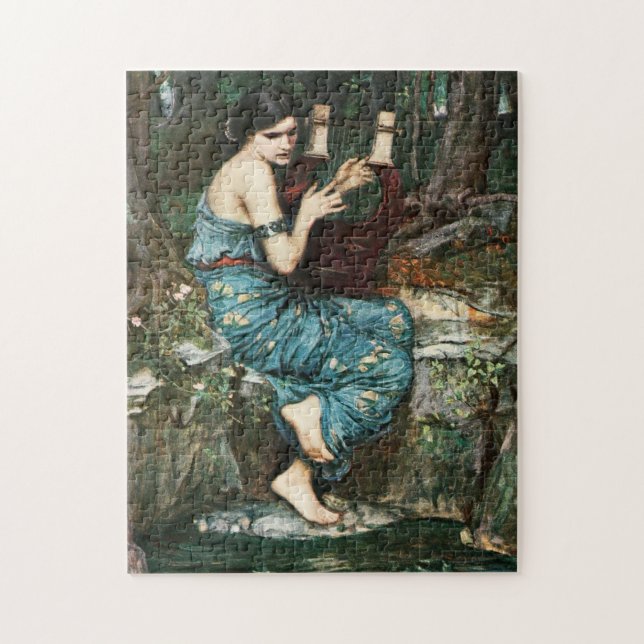 John William Waterhouse The Charmer Puzzle (Vertical)