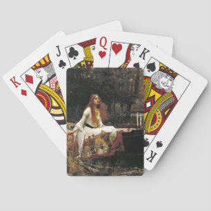 John William Waterhouse The Lady Of Shalott (1888) Playing Cards