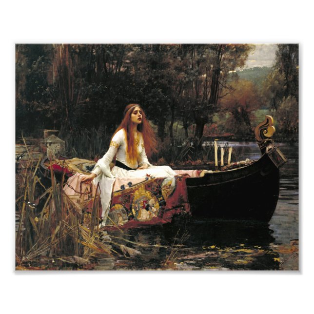 John William Waterhouse The Lady Of Shalott Photo Print (Front)
