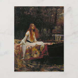 John William Waterhouse - The Lady of Shalott Postcard
