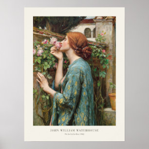 John William Waterhouse The Soul of the Rose 1908  Poster
