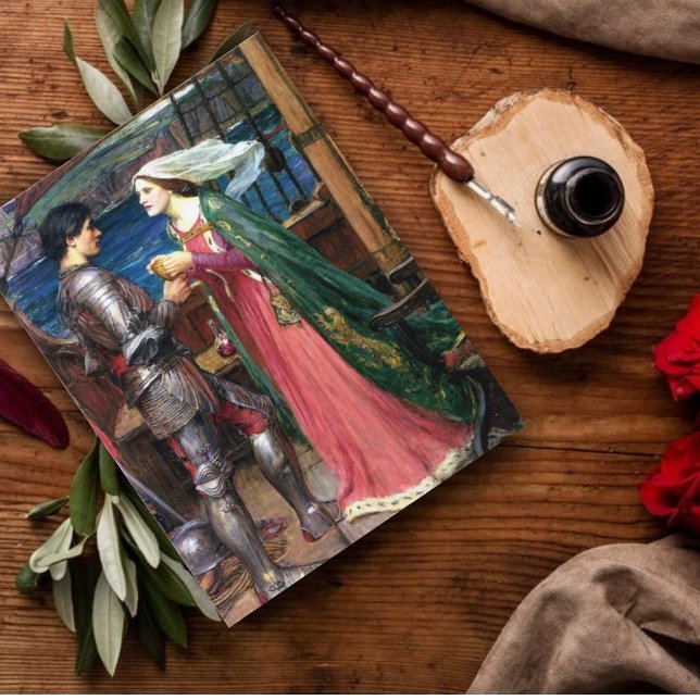 John William Waterhouse Tristan and Isolde Postcard (Creator Uploaded)