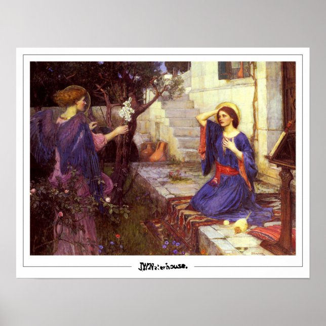John William Waterhouse Zedign Art Poster #13 (Front)