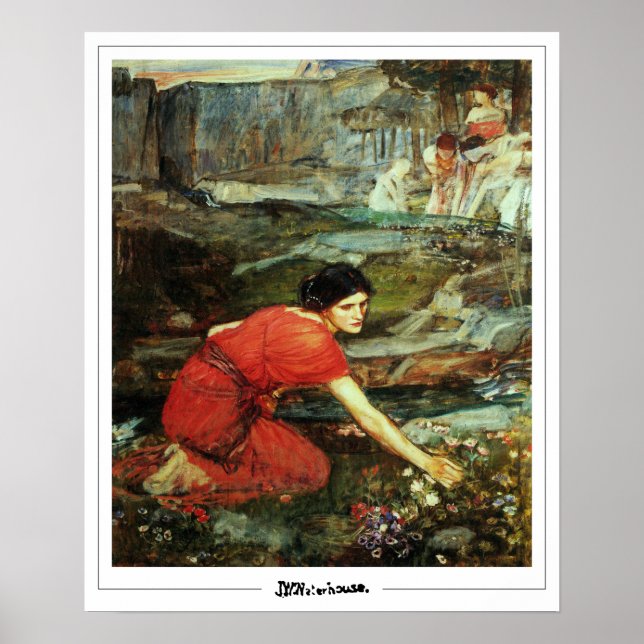 John William Waterhouse Zedign Art Poster #7 (Front)