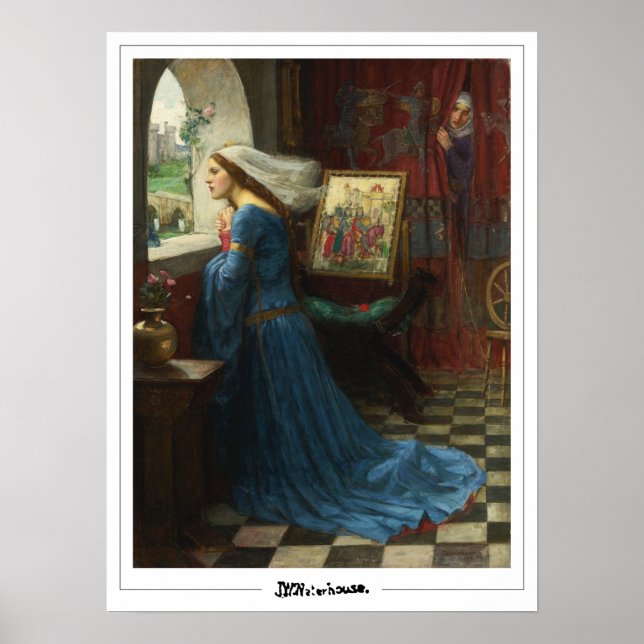 John William Waterhouse Zedign Art Poster #89 (Front)