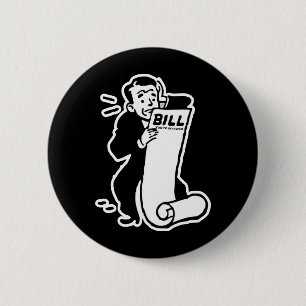 Johnny Auto Big Bill 6 Cm Round Badge