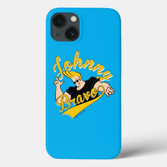 Johnny Bravo Athletic Graphic Case-Mate iPhone Case (Back)